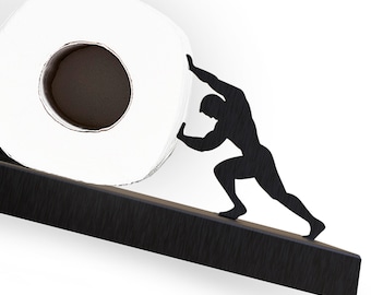 Sisyphus metal shelf for toilet paper rolls ⋆ Artori Design