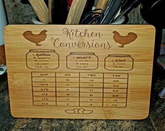 Tabla de cortar de bambú grabada con láser para la cocina