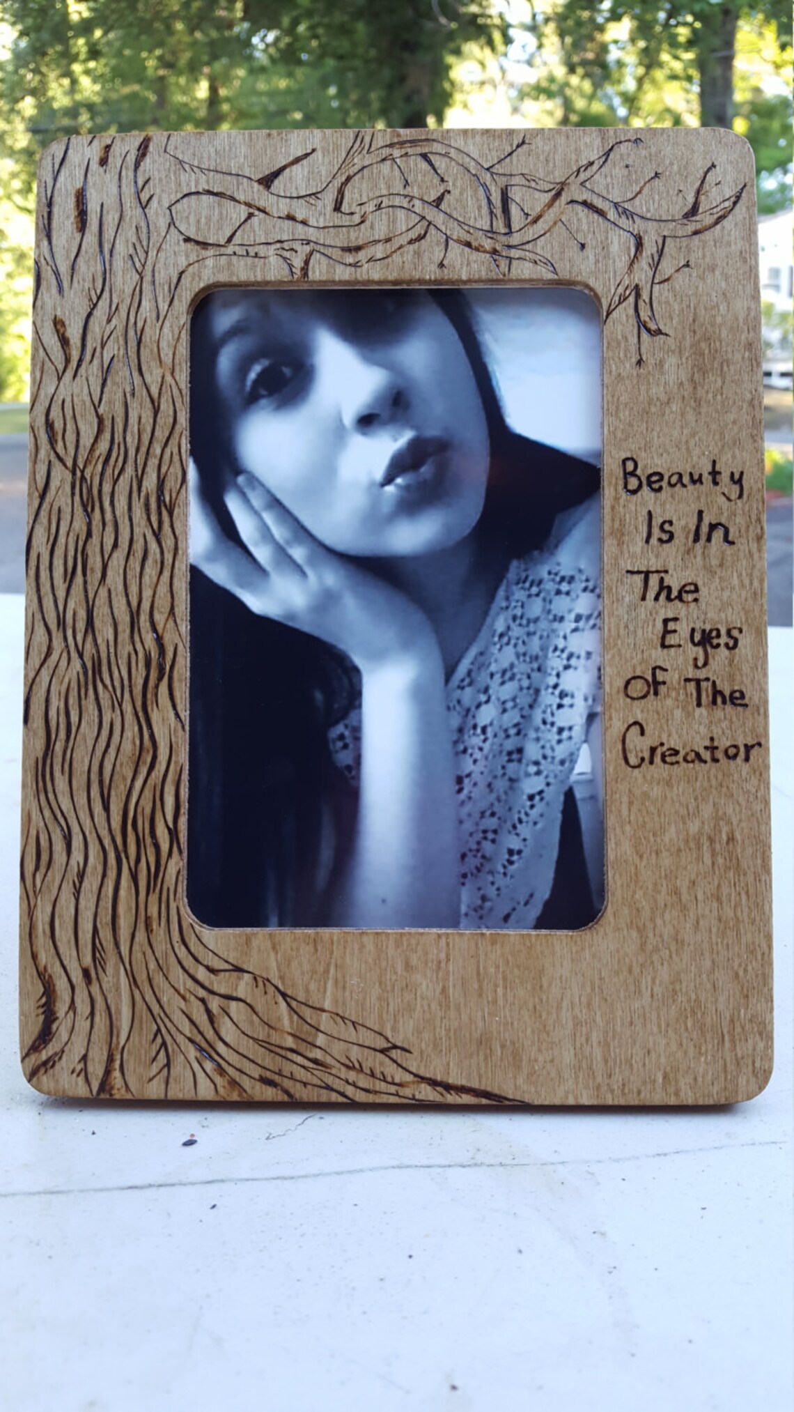 Picture Frame Custom Made Picture Frame Handmade Frame Etsy