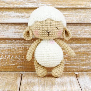 Sheep lamb baby cuddly toy crocheted crochet toy amigurumi gift sheep lamb