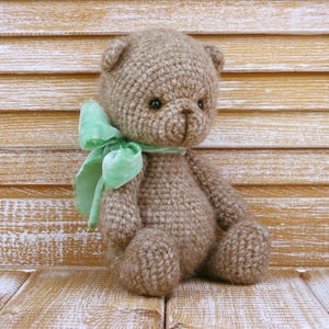 Bear Bear Teddy Cuddly Toy Crocheted Crochet Toy Amigurumi Gift