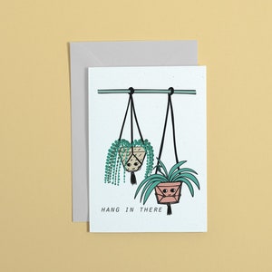 Restez fort, amoureux des plantes - Une carte de soutien pour les moments difficiles