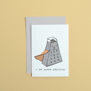 Je suis super reconnaissante // carte de voeux // papeterie // carte de voeux pour la fête des mères // carte de voeux illustrée // carte de voeux unique