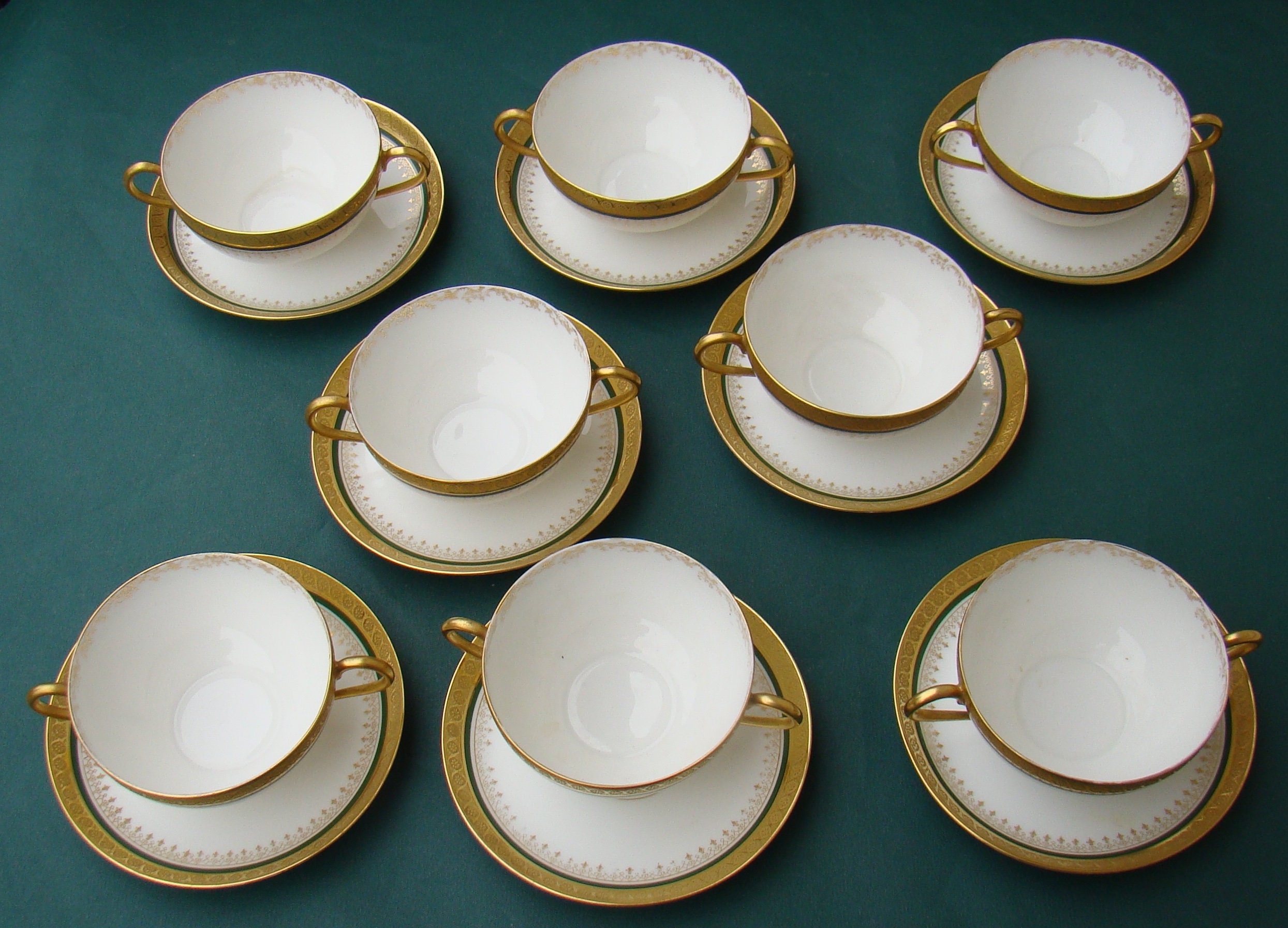 K01052【LIMOGES リモージュ / W. Guerin & Cie. ウィリアム ゲラン 