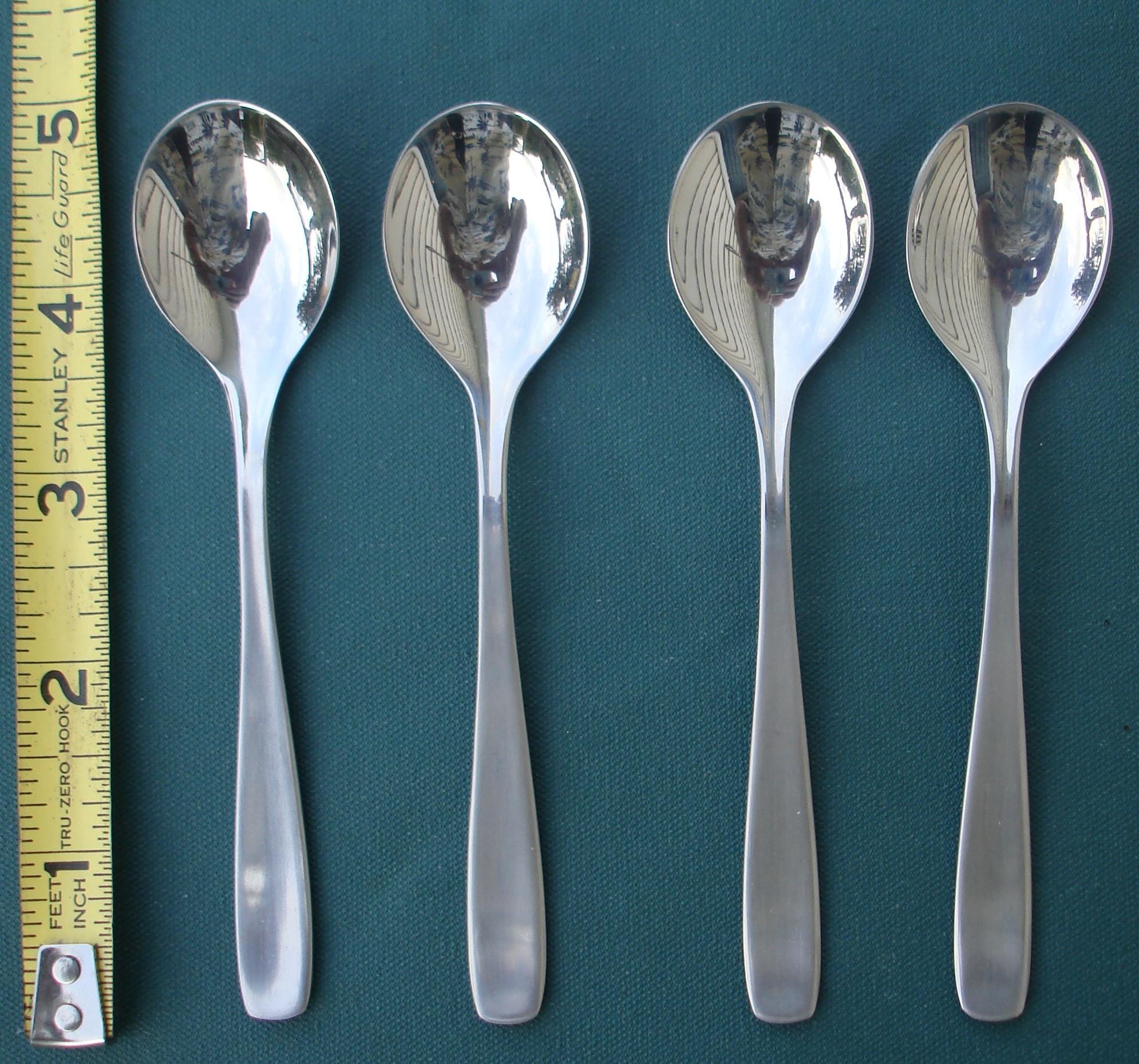 Sterling Silver Demitasse Spoon - Etsy