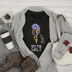 Supernatural Shirt | Funny Tshirt | Supernatural Gifts | Get The Salt | Nerdy Gifts |  Unisex, Short Sleeve