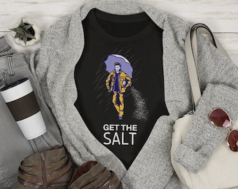 Supernatural Shirt | Funny Tshirt | Supernatural Gifts | Get The Salt | Nerdy Gifts |  Unisex, Short Sleeve