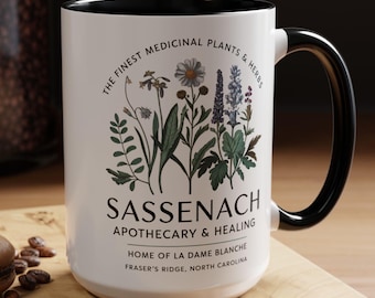 Outlander Mug | Outlander Gift For Mom | Book Club Gift for Her | Novelty Mug | Coffee Lover Gift | Color Accent Mug