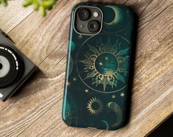 Pretty Phone Case | Cell Phone Case | Celestial Phone Cover | Artistic Phone Case  | Tough Cases for Smart Phones