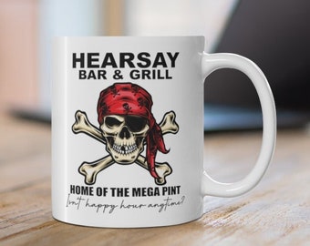 Funny Mug | Pirate Mug | White Elephant Gifts | Prank Gift | Dad Gifts From Kids | Adult Gag Gift | Stocking Stuffer Ideas For Men