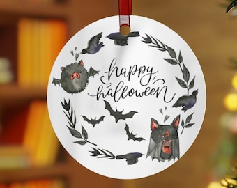 Bat Ornament | Easy Halloween Decor | Cute Bats | Halloween Christmas Ornament | Fall Decorations