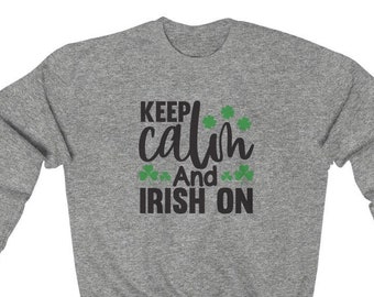 Funny St. Patrick's Day Shirt | Cute Irish Sweatshirt | St. Paddy's Day Gift | Free Shipping to USA
