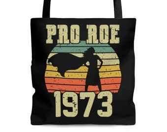 Pro Choice Tote | Sassy Tote Bag | Shopping Tote | Book Bag | Beach Bag | Roe V Wade Tote Bag | Reproductive Rights | Retro Tote Bag