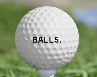 Funny Golf Balls | Golfer Gifts | Golf Gifts for Men | Golf Gifts for Women | Golf Accessories | Funny Golf Gifts