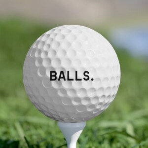 Funny Golf Balls | Golfer Gifts | Golf Gifts for Men | Golf Gifts for Women | Golf Accessories | Funny Golf Gifts