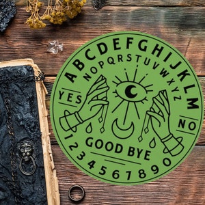 Pendulum Board Mat  | Ouija Spirit Board Mat | Zodiac Talking Board Mat | Ouija Mat | Witchcraft