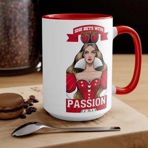 Funny Gambling Mug | Vegas Vibes Coffee Mug | Secret Santa White Elephant Gag Gift | Casino Lovers Novelty Mug | Casino Lover Gift