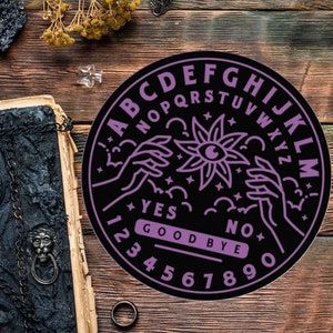 Pendulum Board Mat  | Ouija Spirit Board Mat | Zodiac Talking Board Mat | Ouija Mat | Witchcraft