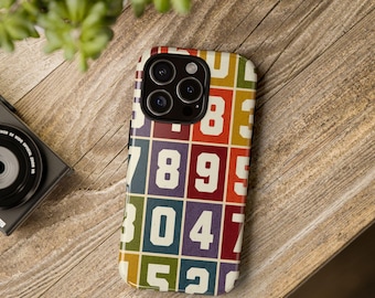 Retro Aesthetic Phone Case | Groovy Cell Phone Case | Whimsical Phone Cover | Artistic Phone Case  | Tough Cases for Smart Phones