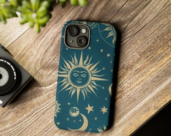 Pretty Phone Case | Cell Phone Case | Celestial Phone Cover | Artistic Phone Case  | Tough Cases for Smart Phones
