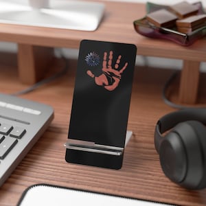 Supernatural Phone Stand | Castiel, Anti Possession Symbol | Mobile Display Stand for Smartphones