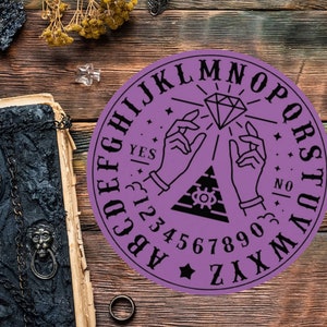 Pendulum Board Mat  | Ouija Spirit Board Mat | Zodiac Talking Board Mat | Ouija Mat | Witchcraft
