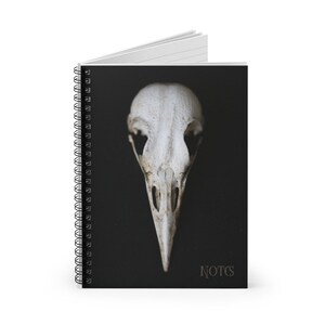 Horror Notebook Halloween Stationary Aesthetic Notebook Goth Notebook Spooky Notebook Halloween Notepad To Do Notepad image 3