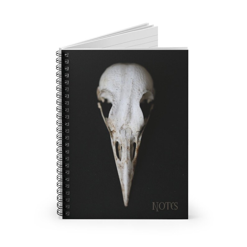 Horror Notebook Halloween Stationary Aesthetic Notebook Goth Notebook Spooky Notebook Halloween Notepad To Do Notepad image 3