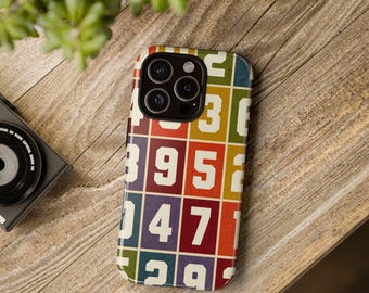 Retro Aesthetic Phone Case | Groovy Cell Phone Case | Whimsical Phone Cover | Artistic Phone Case  | Tough Cases for Smart Phones