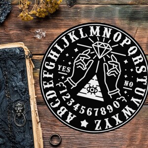 Pendulum Board Mat  | Ouija Spirit Board Mat | Zodiac Talking Board Mat | Ouija Mat | Witchcraft