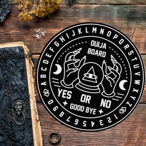 Pendulum Board Mat  | Ouija Spirit Board Mat | Zodiac Talking Board Mat | Ouija Mat | Witchcraft