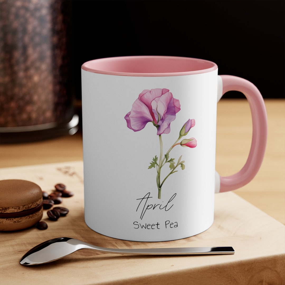 Birth Flower Mug | Birth Month Cup | Birthday Gift for Her | Novelty ...
