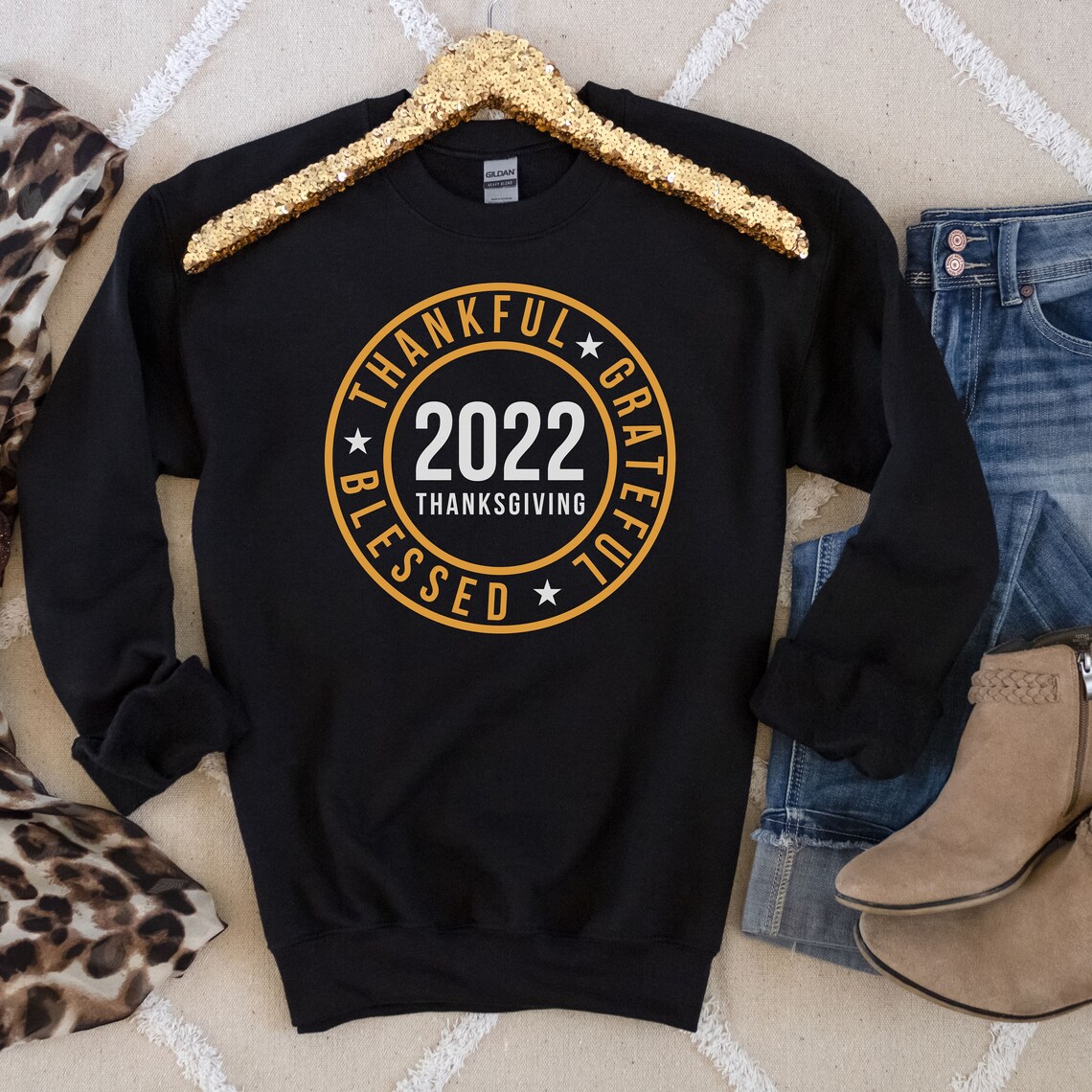 Cute Thanksgiving Shirt Crewneck Sweatshirt Cute Holiday Etsy