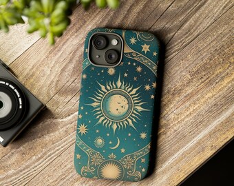 Pretty Phone Case | Cell Phone Case | Celestial Phone Cover | Artistic Phone Case  | Tough Cases for Smart Phones