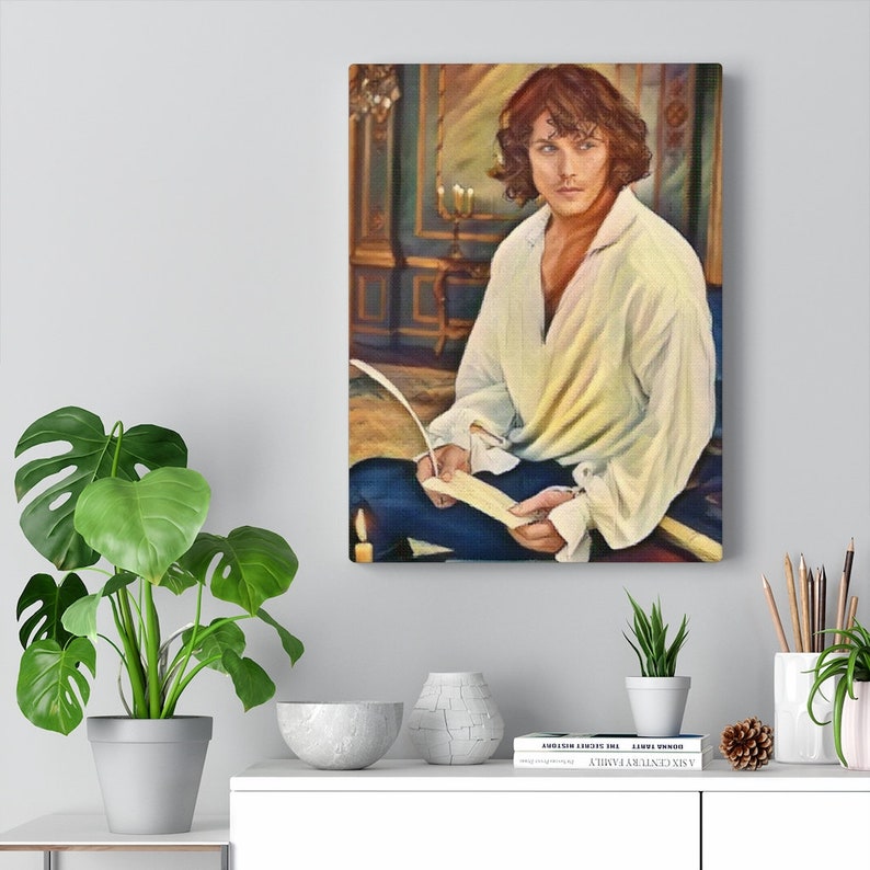 Outlander Jamie Fraser Canvas Wall Art Shipping Included Home Decor - Outlander Home Decor Outlander Jamie Fraser Canvas Wall Art Shipping Included Home Decor - Outlander Home Decor
