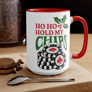 Funny Gambling Mug | Vegas Vibes Coffee Mug | Secret Santa White Elephant Gag Gift | Casino Lovers Novelty Mug | Casino Lover Gift