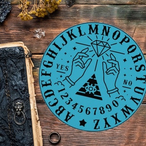 Pendulum Board Mat  | Ouija Spirit Board Mat | Zodiac Talking Board Mat | Ouija Mat | Witchcraft