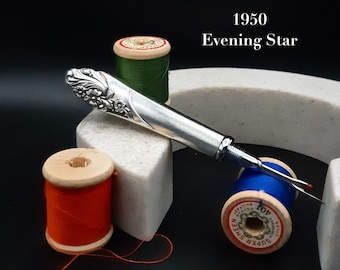 Thread cutter, seam ripper, 1950 EVENING STAR, seamstress gift, embroidery, sewing, seam ripper knife, vintage cutlery, mom grandma gift