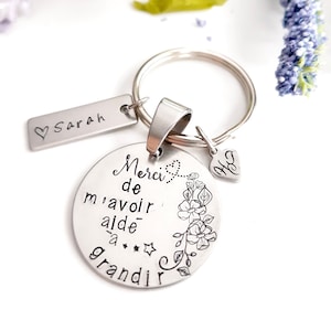 Educator, Teacher, Gift, Thank You, Daycare, Keychain, Say Thank You, Grow Up, Personalized, Child, School, Thank You Gift, CPE, HTC