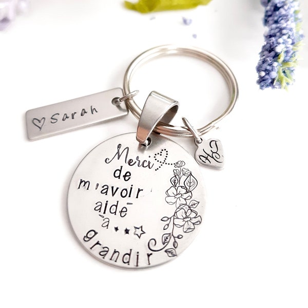Educator, Teacher, Gift, Thank You, Daycare, Keychain, Say Thank You, Grow Up, Personalized, Child, School, Thank You Gift, CPE, HTC