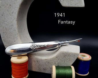 Thread cutter, Seam ripper, 1941 FANTASY, Seamstress gift, Embroidery, Sewing, Seam ripper knife, Vintage cutlery, Mom Grandma gift, Fabric