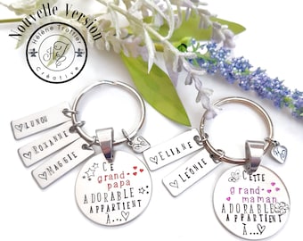Granny gift, Adorable grandma, Grandpa, Grandparents, Family gift, Family, Children&#39;s gift, Child&#39;s writing, Children&#39;s name, Personalized