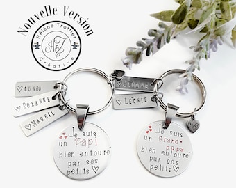 Grandma gift, Souvenir, Grandpa gift, Grandparents, Family gift, Family, Grandchildren, Child writing, Children&#39;s names, Personalized