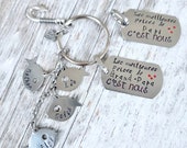 Fisherman, Fishing Gift, Papi Keychain, Fish, Catches, Hook, Sailor, Grandchildren, Personalized, Fishing Line, Made Quebec, French