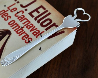 Bookmarks, Bookmark, Reading Gift, Books, Vintage Gift, Cutlery, Revaluation, Original Gift, Fork, Grandma, Mum