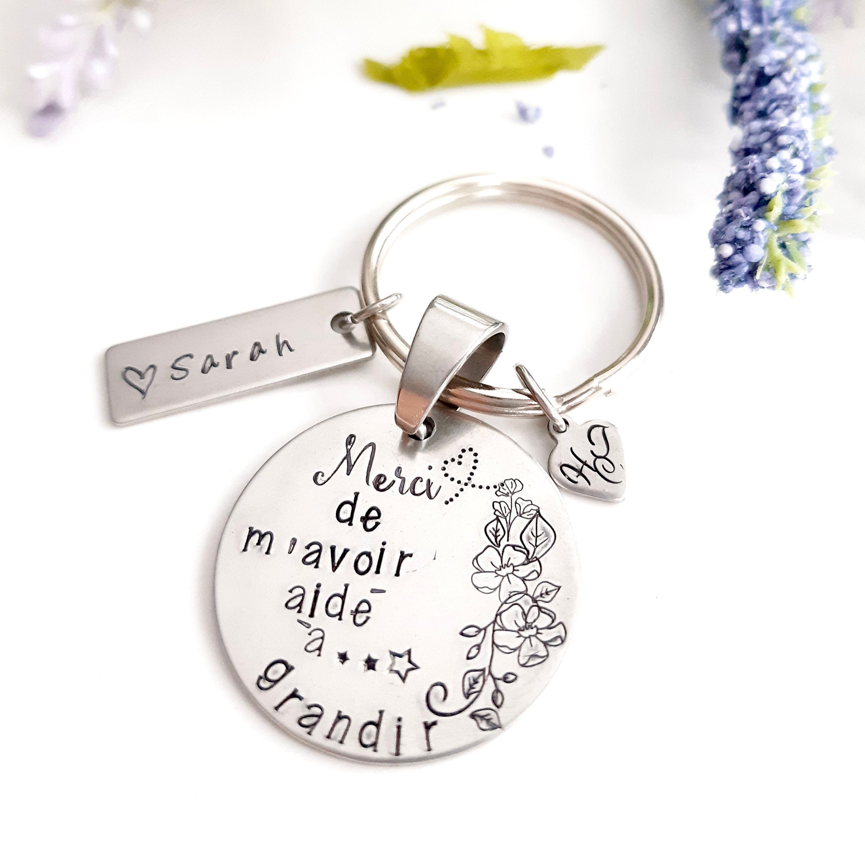 Educator, Teacher, Gift, Thank you, Daycare, Keychain, Say thank you, Grow up, Personalized, Child, School, Thank you gift, CPE, HTC
