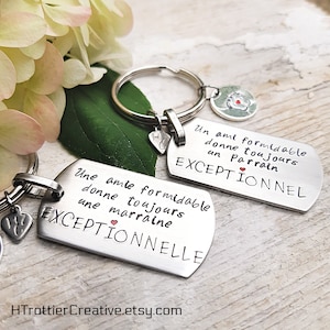 Godmother Request, Godfather Request, Friendship, Baptism, Birth, Friend, Key ring, Do you want to be my godmother, Original request, Godfather gift