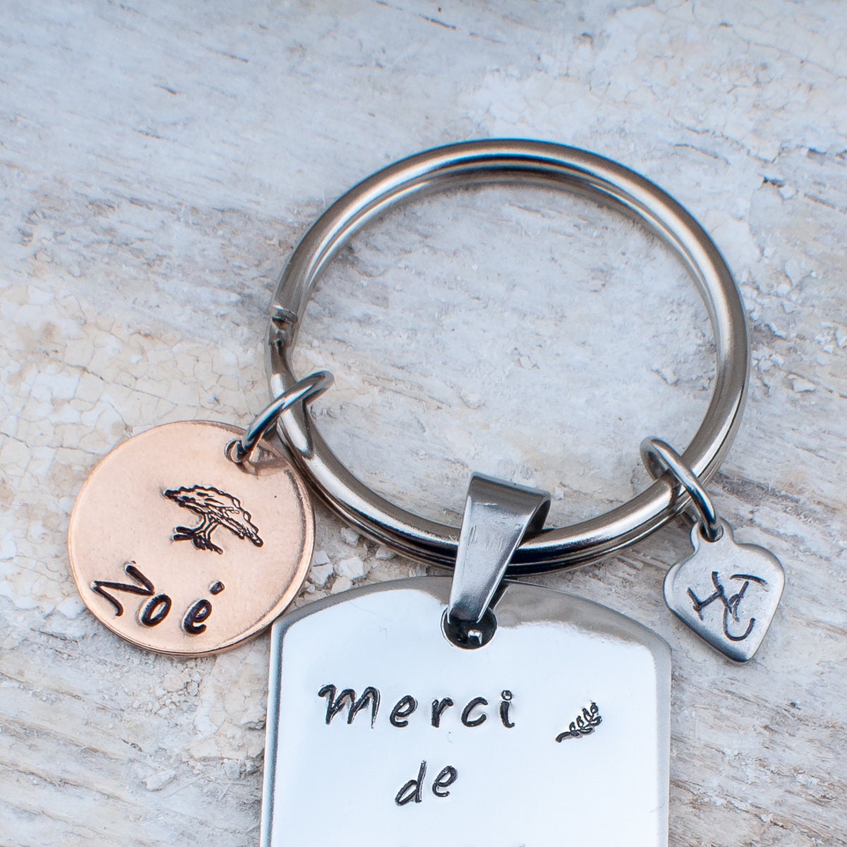Ornement De Noël Merci En Céramique - Cadeau Pour Collègue Ou Enseignant 2024