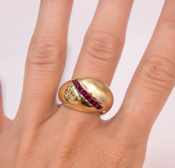 14K Ruby Ring - image 1