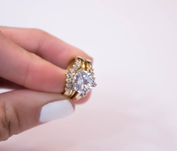14k Diamond Jacket - image 4